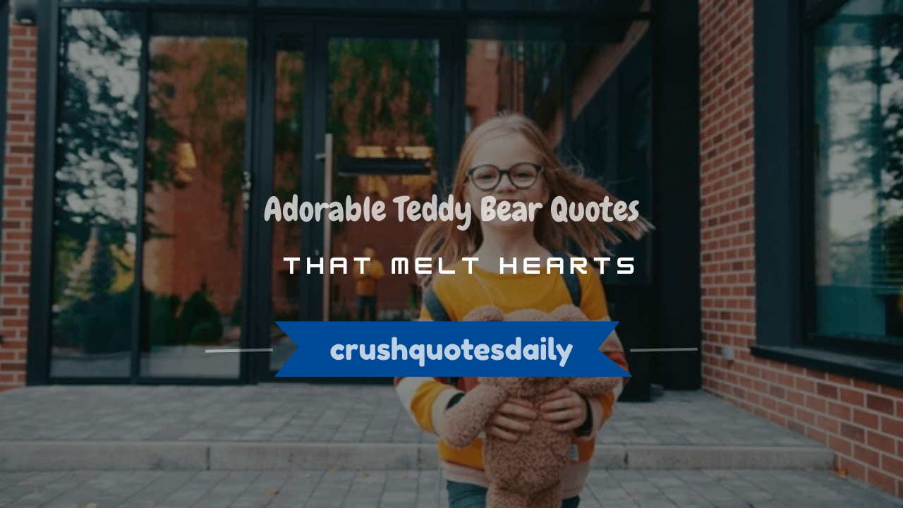 teddy bear quotes