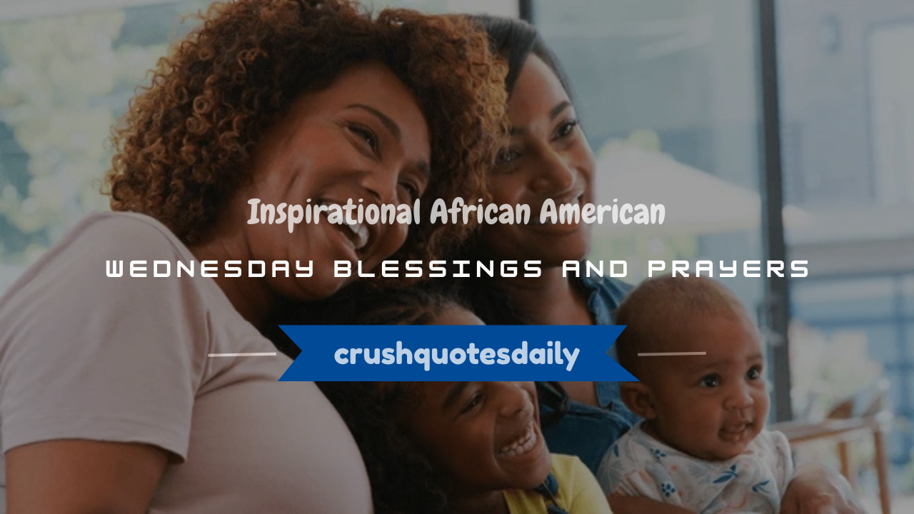 african american wednesday blessings