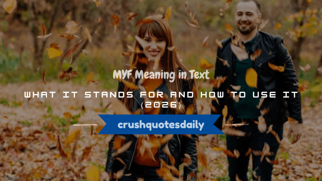myf meaning in text