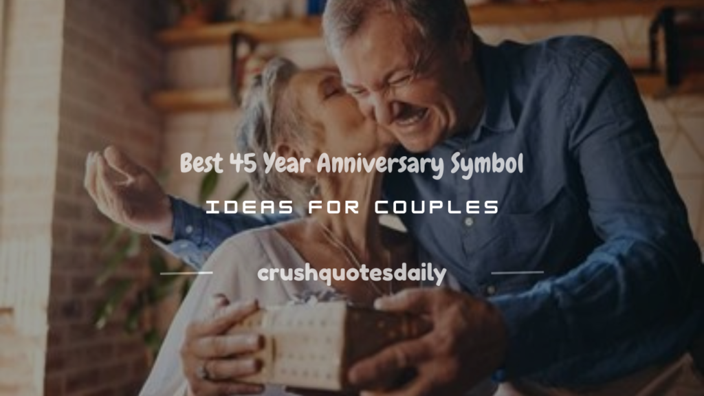 45 year anniversary symbol