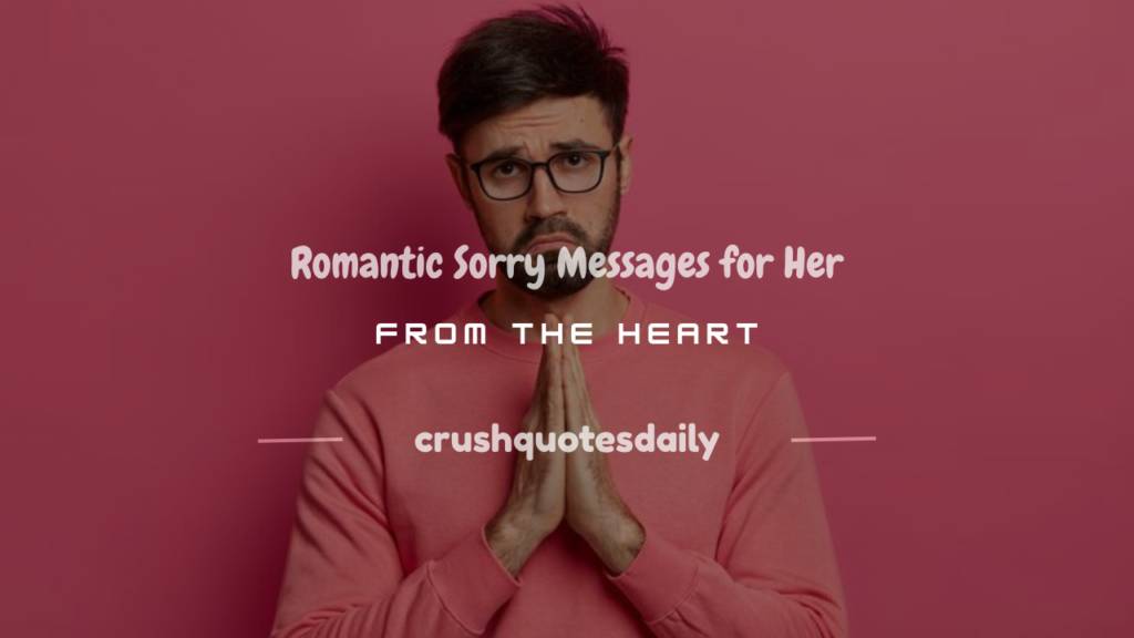 sorry messages for her