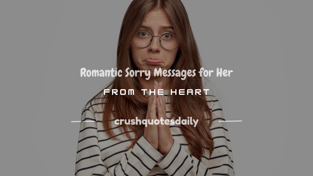 sorry messages for her